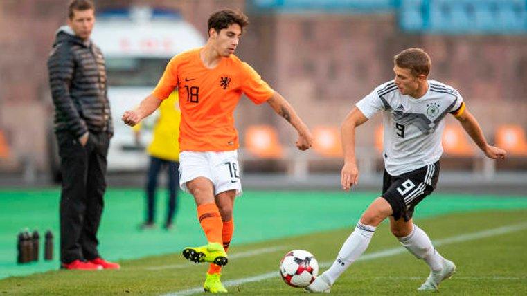 Ludovit Reis con la selección de Holanda