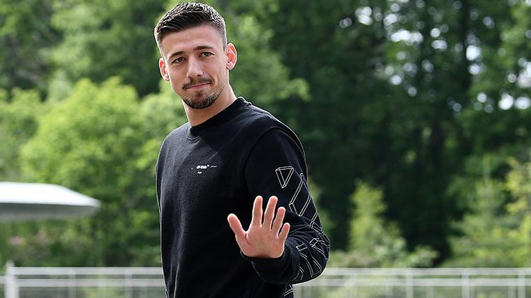 Clément Lenglet, in the concentration of the selection of France