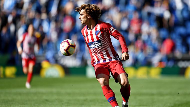 Antoine Griezmann, during a commitment with the Athletic of Madrid