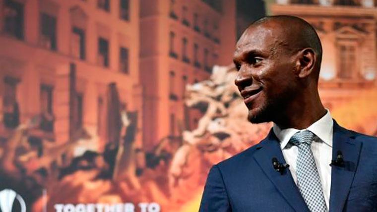Eric Abidal, in an image of archive