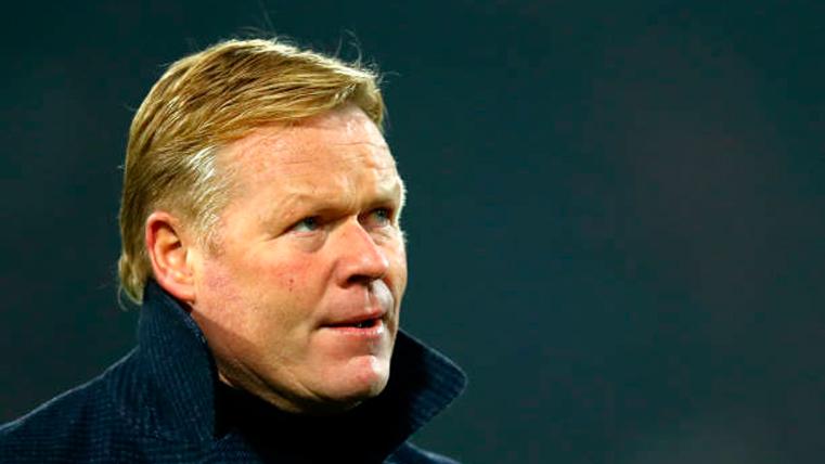 Ronald Koeman, in an image of archive