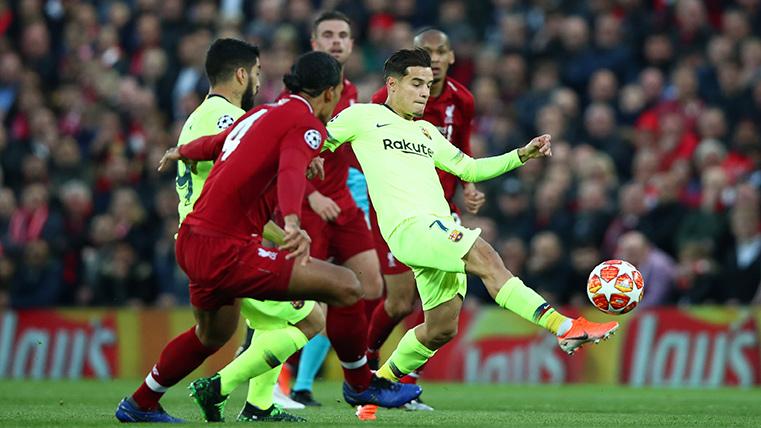 Philippe Coutinho, during a party of Champions against the Liverpool