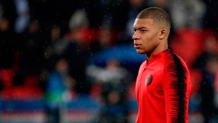 Kylian Mbappé, in an image of archive