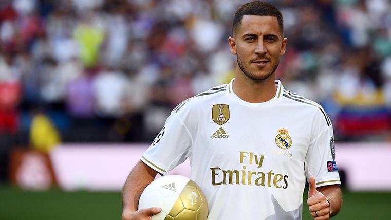 Eden Hazard, presented like new player of the Real Madrid