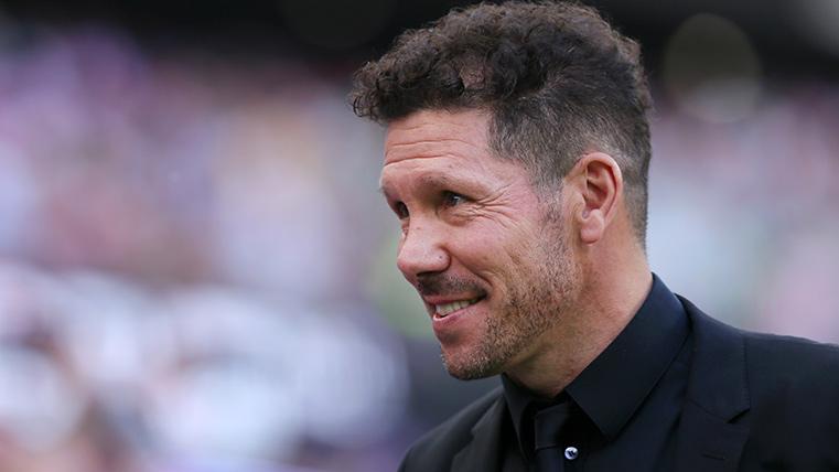 Diego Pablo Simeone, after a match of Atletico de Madrid