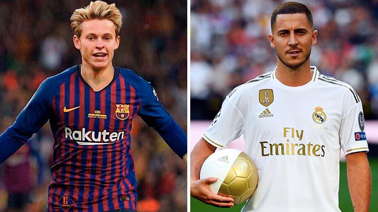 Frenkie Of Jong and Eden Hazard, signings crashes of Barça and Madrid