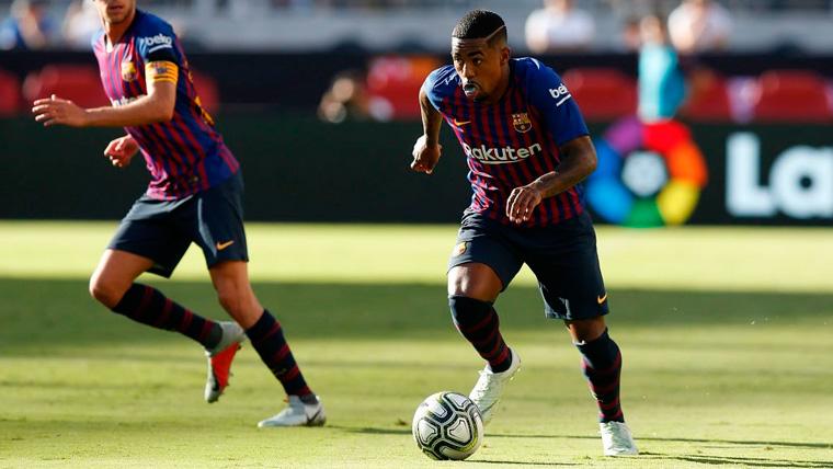 Malcom in a party with the FC Barcelona | FCB