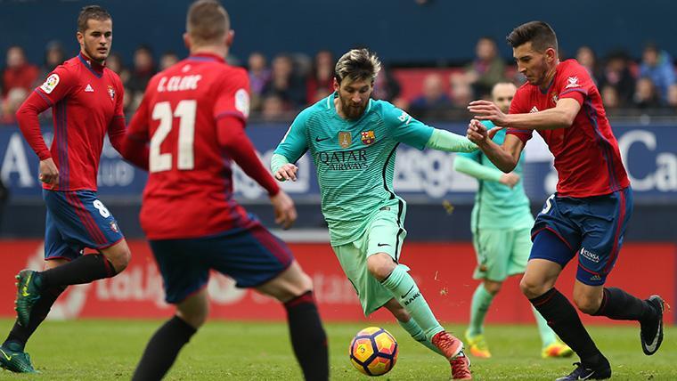 Osasuna, another of the rivals of the Barça for the 2019-20