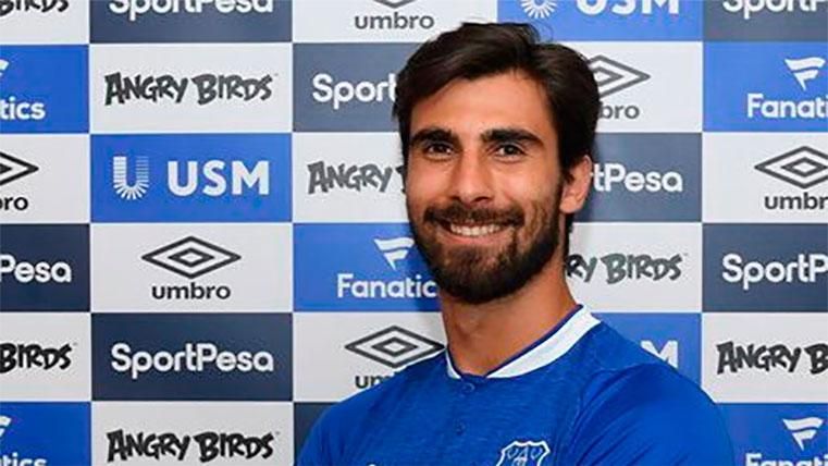 André Gomes already is of the Everton to right plenaries