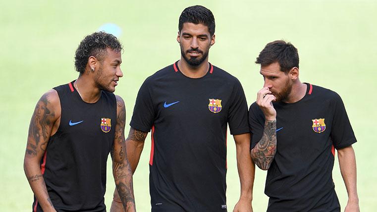 If it arrives Neymar, the Barcelona will have the same forward that in 2014