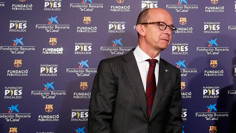 The vice-president of the FC Barcelona, Jordi Cardoner, in an image of archive