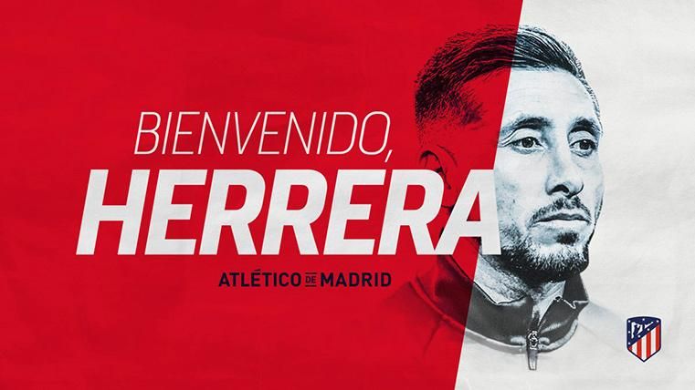 Héctor Herrera, new player of the Athletic of Madrid