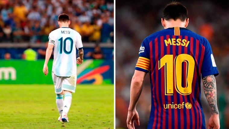 Leo Messi, referente en el FC Barcelona y en la selección de Argentina