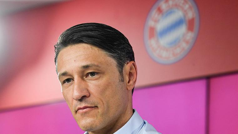 Niko Kovac, durante una rueda de prensa con el Bayern Múnich