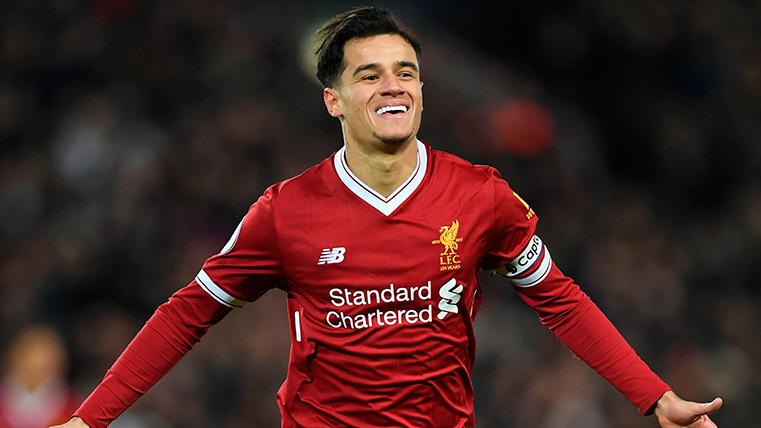 Philippe Coutinho in his last year in the Liverpool