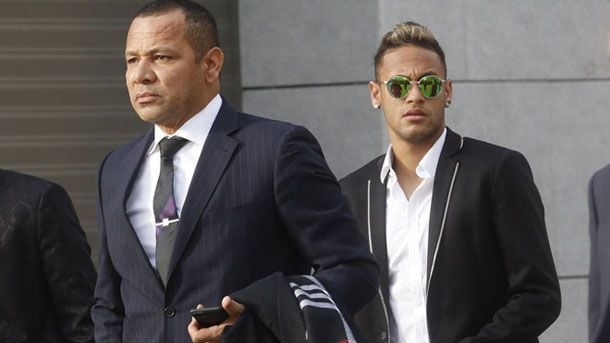 The partner of the group dis ensures that the father of neymar betrayed them