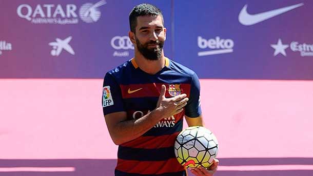 The international of the fc barcelona burn turan left clear that is very happy in the barça and that never thought in going out yielded by respect