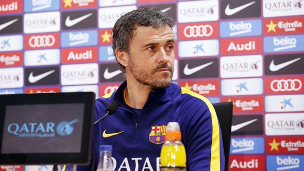 Luis enrique ensures that messi finds  in perfect conditions