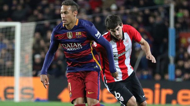 The fc barcelona reinvented  in the second half to delete to the athletic