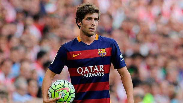 The canterano sergi roberto finish playing of left side after the injury of jordi alba and did it very well in front of the athletic of bilbao
