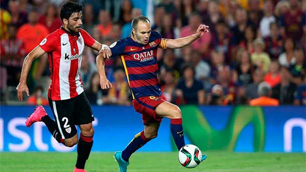 The Barcelona midfield player will be the one who guie to the fc barcelona in front of the athletic of bilbao in saint mamés
