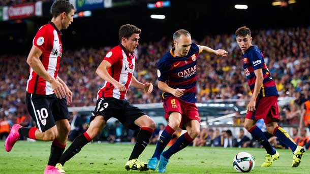 The fc barcelona will not have an eliminatory easy in glass of the king against the athletic