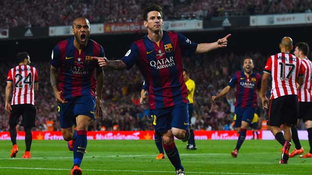 El astro del fc barcelona marcó un golazo para el recuerdo en copa del rey