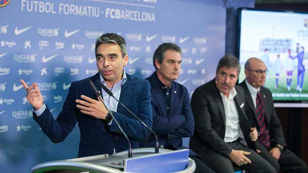 The director of institutional relations of the fc barcelona no  explayó on the subject