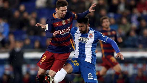 The central of the espanyol on wanted to give example of "good professional"