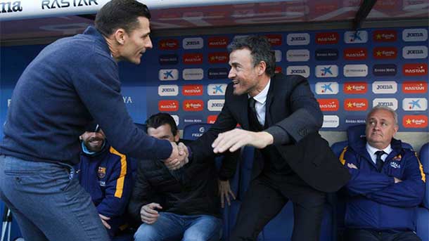 The trainer of the fc barcelona and the one of the rcd espanyol will see  next Tuesday before the derbi of glass
