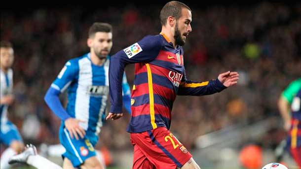 The right side enjoyed of his first titularity with the fc barcelona in front of the granda