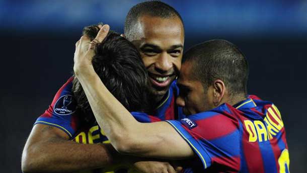 The "crack" French coincided three seasons with messi in the barça
