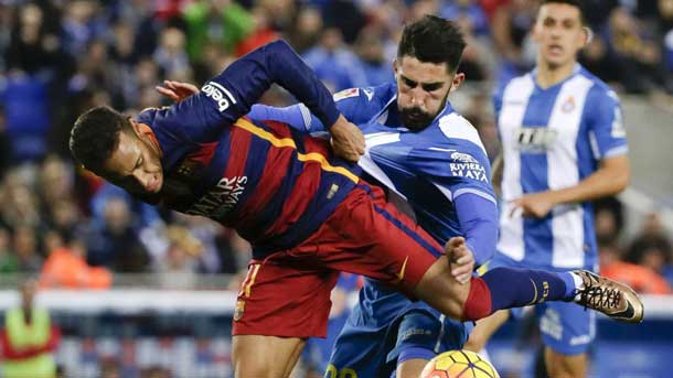 The committee of competition could sanction to the espanyol by the chants against neymar