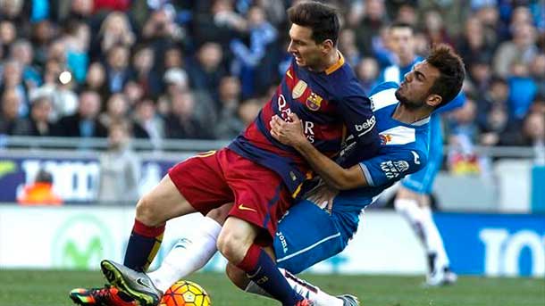 The Barcelona are concerned after only have achieved a victory in his last four party of league bbva