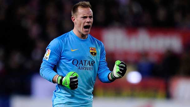 The goalkeeper germano of the barça could aplacar his anger with the party in front of the espanyol