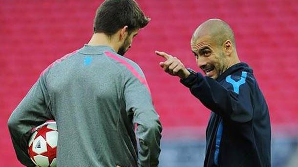 I hammered: "with guardiola, at the end had my more and my less"