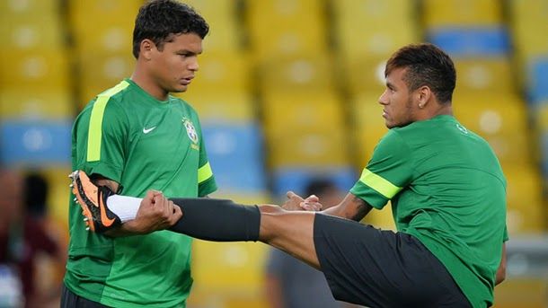 Thiago silva: "it would be had to die by neymar"