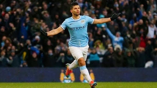 A hat trick of agüero keeps alive to the city in the fa cup (4 2)