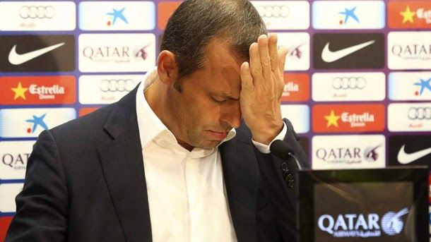 Rosell asks support to bartomeu and closes his account of twitter