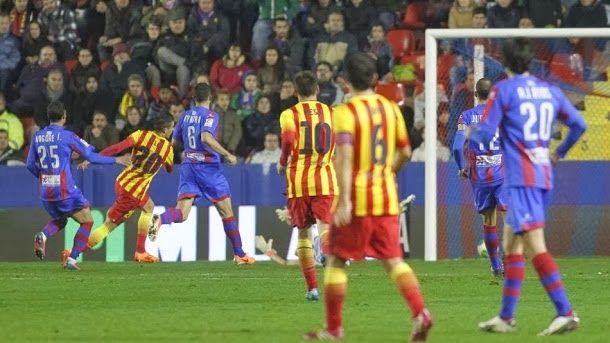 Levante 0 fc barcelona 4   copa del rey 2013 14