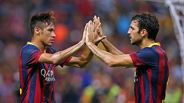 Cesc fábregas: "neymar remembers me to cruyff"