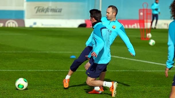 Iniesta already works with the group