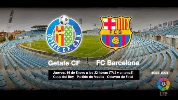 Previous of the getafe vs fc barcelona glass of the king 2013 14