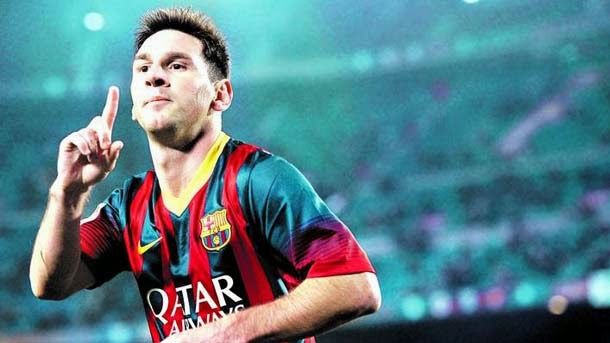 The works of art of messi in the fc barcelona