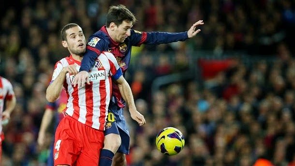 Atlético y barça se enfrentan este sábado en la jornada 19
