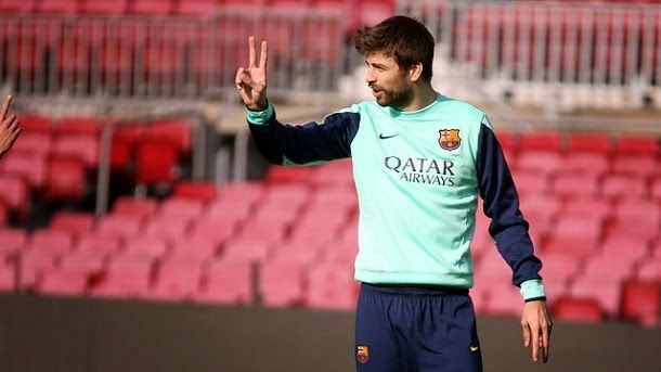 Ltima Session and concentration before the barça getafe