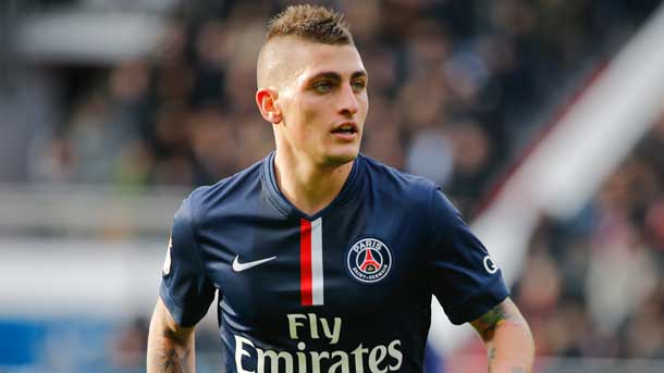 The Italian midfield player of the psg likes from does time to the barça
