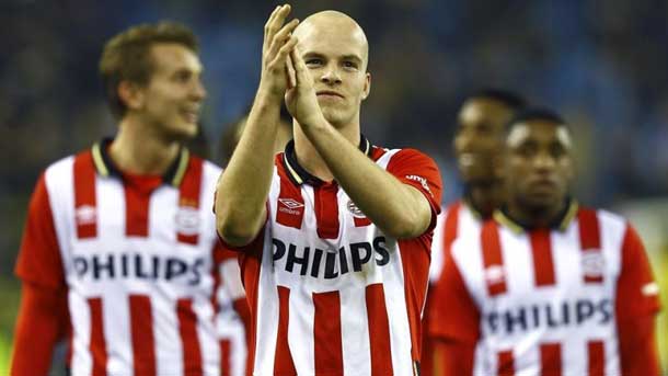 The midfield player of the psv undoes  in praises to the athletic