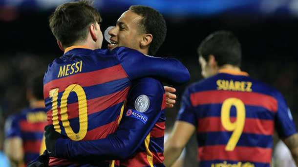 The Argentinian star of the fc barcelona values the progression of neymar jr