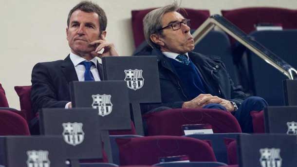 The technical secretary of the fc barcelona took  the tie with philosophy